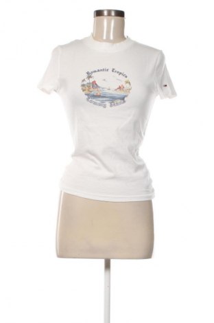 Damen T-Shirt Tommy Jeans, Größe S, Farbe Weiß, Preis € 45,99