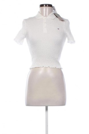 Damen T-Shirt Tommy Jeans, Größe XS, Farbe Weiß, Preis 77,99 €