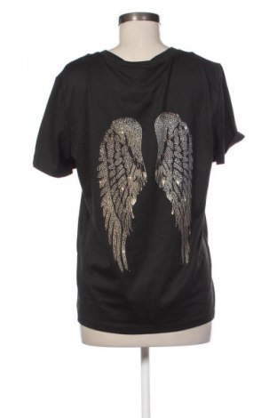 Дамска тениска Unbranded, Размер L, Цвят Черен, Цена 4,09 €