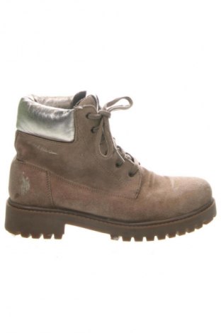 Дамски боти U.S. Polo Assn., Размер 37, Цвят Кафяв, Цена 73,11 €