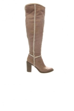 Γυναικείες μπότες Unbranded, Μέγεθος 39, Χρώμα  Μπέζ, Τιμή 39,99 €
