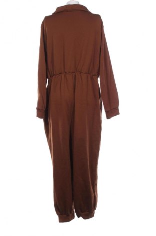 Дамски дълъг гащеризон SHEIN, Размер 4XL, Цвят Кафяв, Цена 17,50 €