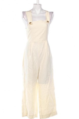 Damski długi kombinezon Zara, Rozmiar M, Kolor ecru, Cena 151,99 zł