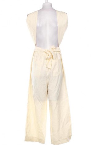 Damski długi kombinezon Zara, Rozmiar M, Kolor ecru, Cena 151,99 zł