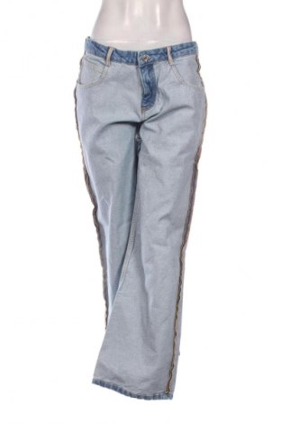 Dámské džíny  Bershka, Velikost L, Barva Modrá, Cena  389,00 Kč