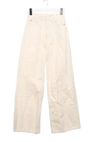 Damskie jeansy Calvin Klein, Rozmiar XXS, Kolor ecru, Cena 594,99 zł