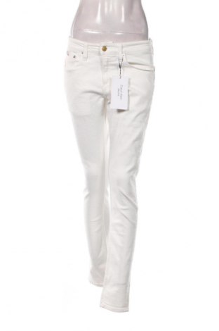 Blugi de femei Calvin Klein Jeans, Mărime M, Culoare Ecru, Preț 524,99 Lei