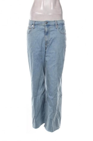 Női farmernadrág Calvin Klein Jeans, Méret L, Szín Kék, Ár 42 729 Ft