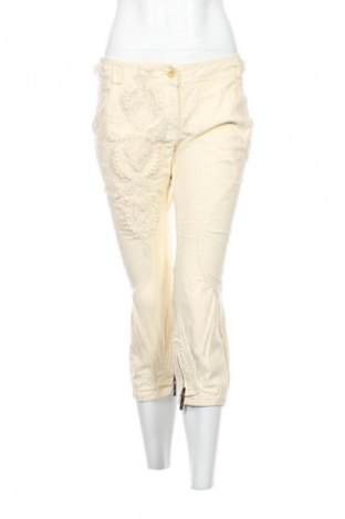 Damskie jeansy Ermanno Scervino, Rozmiar L, Kolor ecru, Cena 486,99 zł