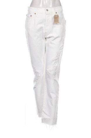 Дамски дънки Levi's, Размер L, Цвят Бял, Цена 50,10 €
