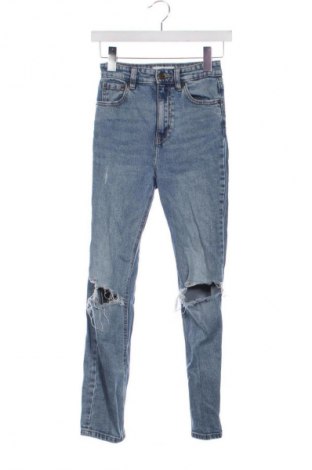 Blugi de femei Pull&Bear, Mărime XXS, Culoare Albastru, Preț 36,99 Lei