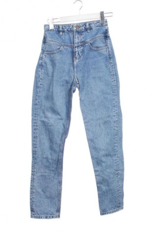 Damskie jeansy Stradivarius, Rozmiar XXS, Kolor Niebieski, Cena 58,99 zł