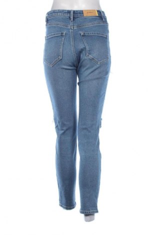 Blugi de femei Stradivarius, Mărime S, Culoare Albastru, Preț 78,15 Lei