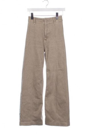 Blugi de femei Zara, Mărime XXS, Culoare Bej, Preț 61,99 Lei