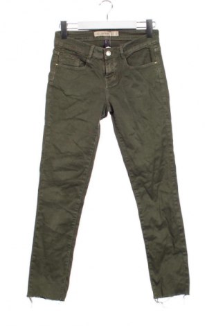 Дамски дънки Zara, Размер S, Цвят Зелен, Цена 4,60 €