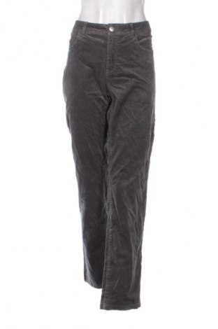 Γυναικείο κοτλέ παντελόνι Blue Motion, Μέγεθος XL, Χρώμα Γκρί, Τιμή 9,99 €