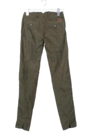 Pantaloni de velvet de femei Diesel, Mărime XXS, Culoare Verde, Preț 134,99 Lei