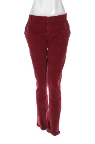 Pantaloni de velvet de femei Esprit, Mărime M, Culoare Roșu, Preț 92,36 Lei