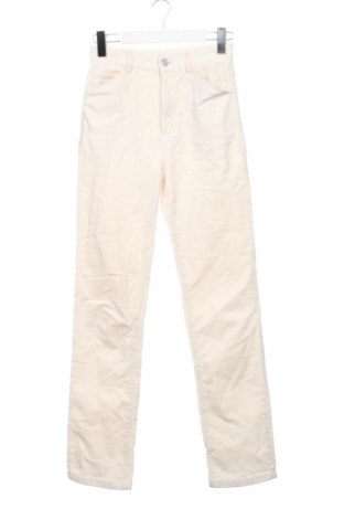 Dámské manšestráky  Massimo Dutti, Velikost XS, Barva Krémová, Cena  539,00 Kč