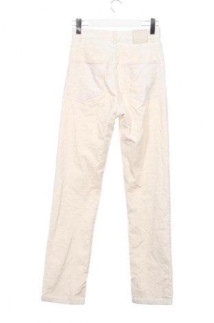 Dámské manšestráky  Massimo Dutti, Velikost XS, Barva Krémová, Cena  539,00 Kč