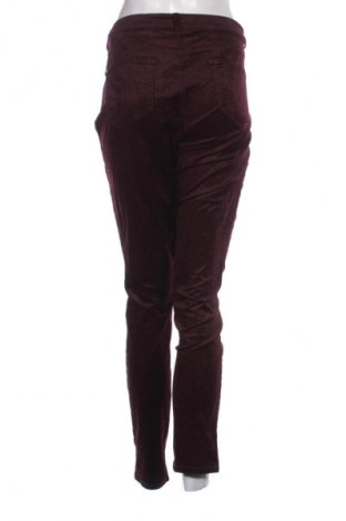 Γυναικείο κοτλέ παντελόνι Raffaello Rossi, Μέγεθος XL, Χρώμα Βιολετί, Τιμή 9,99 €