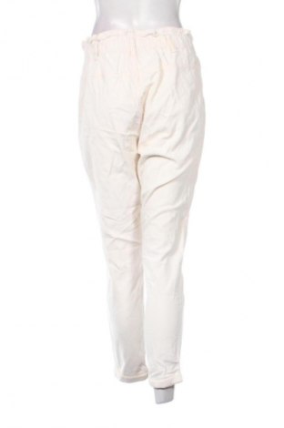 Pantaloni de velvet de femei Terranova, Mărime M, Culoare Ecru, Preț 56,99 Lei