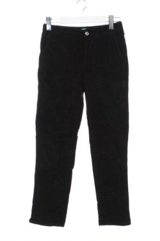 Pantaloni de velvet de femei United Colors Of Benetton, Mărime XXS, Culoare Negru, Preț 54,99 Lei