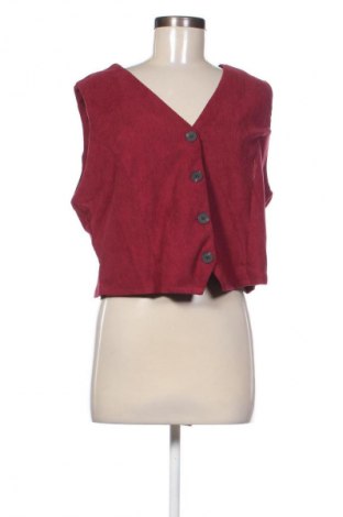 Дамски елек Unbranded, Размер XL, Цвят Червен, Цена 11,24 €