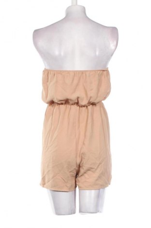 Дамски къс гащеризон Boohoo, Размер M, Цвят Бежов, Цена 11,75 €