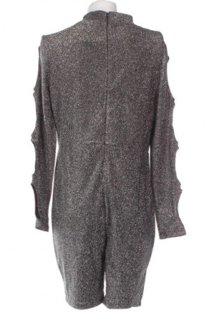 Дамски къс гащеризон H&M Divided, Размер XL, Цвят Сребрист, Цена 10,73 €