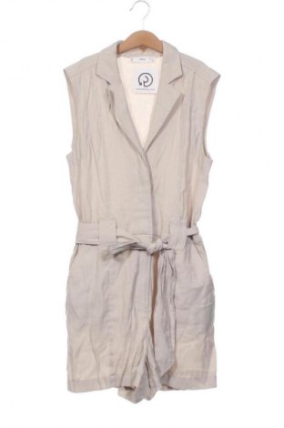 Damski krótki kombinezon Mango, Rozmiar XXS, Kolor Beżowy, Cena 59,99 zł