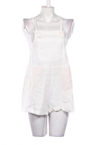 Kurzer Damenoverall Oysho, Größe L, Farbe Weiß, Preis € 13,99