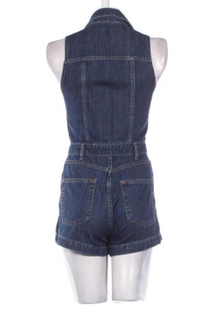 Дамски къс гащеризон Pull&Bear, Размер S, Цвят Син, Цена 10,22 €