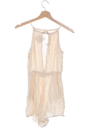 Salopetă scurtă de damă Unbranded, Mărime XXS, Culoare Ecru, Preț 56,99 Lei