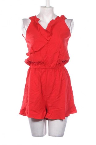 Дамски къс гащеризон Unbranded, Размер L, Цвят Червен, Цена 20,00 €