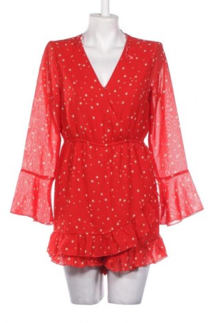 Дамски къс гащеризон Wednesday's Girl, Размер M, Цвят Червен, Цена 11,95 €