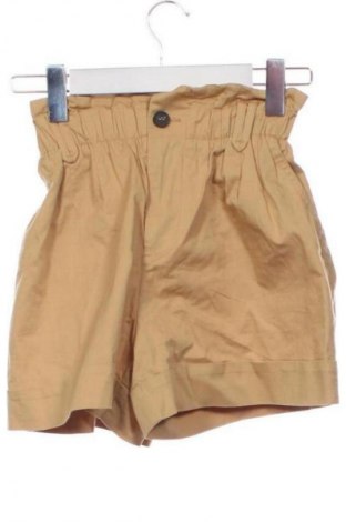 Дамски къс панталон Bershka, Размер XS, Цвят Бежов, Цена 6,13 €