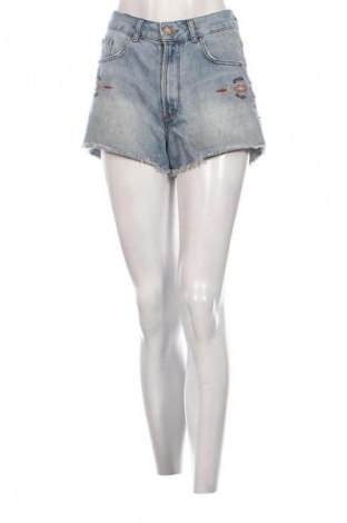 Дамски къс панталон Bershka, Размер M, Цвят Син, Цена 10,22 €