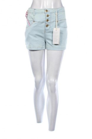 Дамски къс панталон Denim&Co., Размер S, Цвят Син, Цена 14,07 €