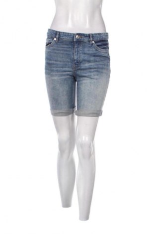 Pantaloni scurți de femei H&M L.O.G.G., Mărime M, Culoare Albastru, Preț 27,99 Lei
