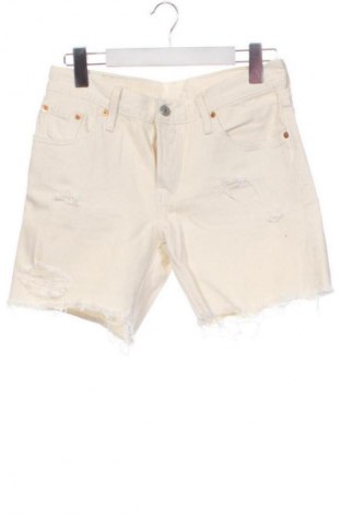 Дамски къс панталон Levi's, Размер XS, Цвят Екрю, Цена 16,36 €