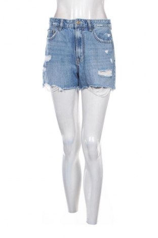 Дамски къс панталон Stradivarius, Размер S, Цвят Син, Цена 7,15 €