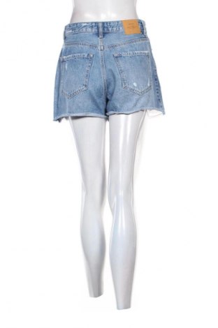 Дамски къс панталон Stradivarius, Размер S, Цвят Син, Цена 7,15 €