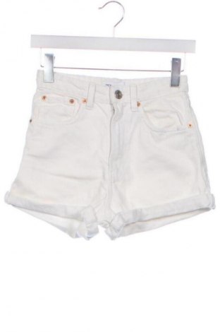 Дамски къс панталон Zara, Размер XXS, Цвят Бял, Цена 10,22 €