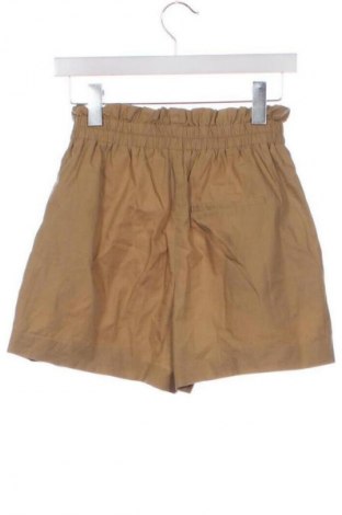 Pantaloni scurți de femei Zara, Mărime XS, Culoare Maro, Preț 53,00 Lei