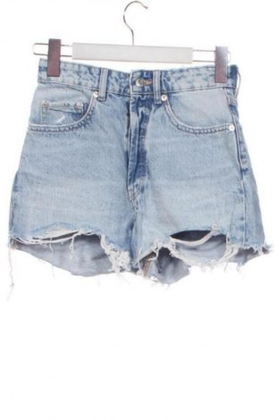 Γυναικείο κοντό παντελόνι Zara, Μέγεθος XS, Χρώμα Μπλέ, Τιμή 8,99 €
