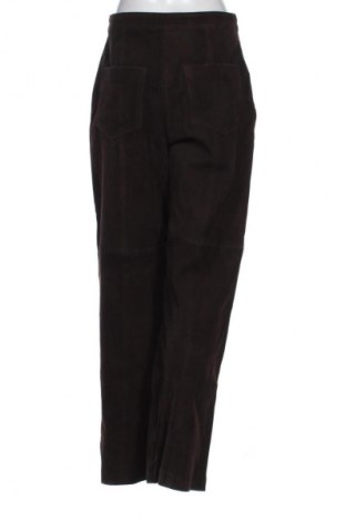 Pantaloni de piele pentru damă H&M, Mărime M, Culoare Maro, Preț 453,10 Lei