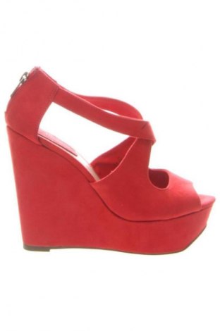 Γυναικεία παπούτσια Bershka, Μέγεθος 37, Χρώμα Κόκκινο, Τιμή 10,99 €