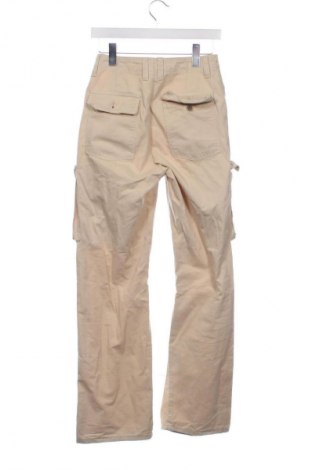 Pantaloni de femei Bershka, Mărime XS, Culoare Bej, Preț 36,99 Lei