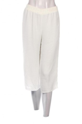 Pantaloni de femei Bershka, Mărime S, Culoare Alb, Preț 66,99 Lei